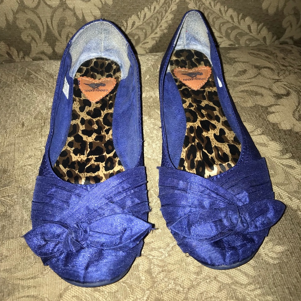 Royal Blue Rocket Dog Flats